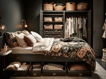 Praktyczne i stylowe łóżka z pojemnikiem podnoszonym do góry – idealne rozwiązanie dla małych przestrzeni