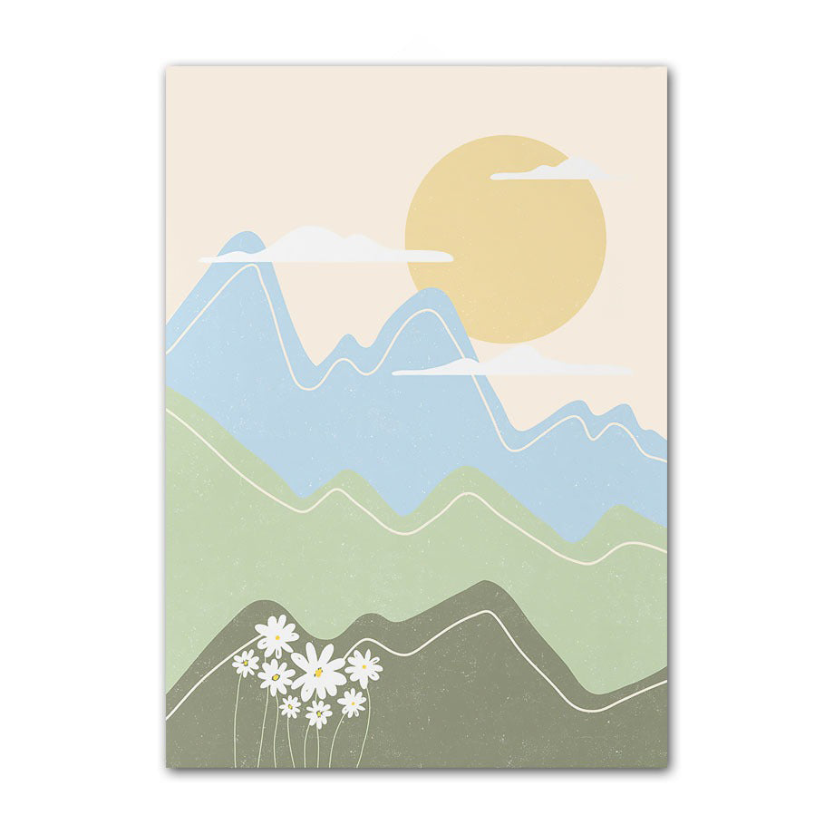 Urocze pastelowe plakaty na płótnie