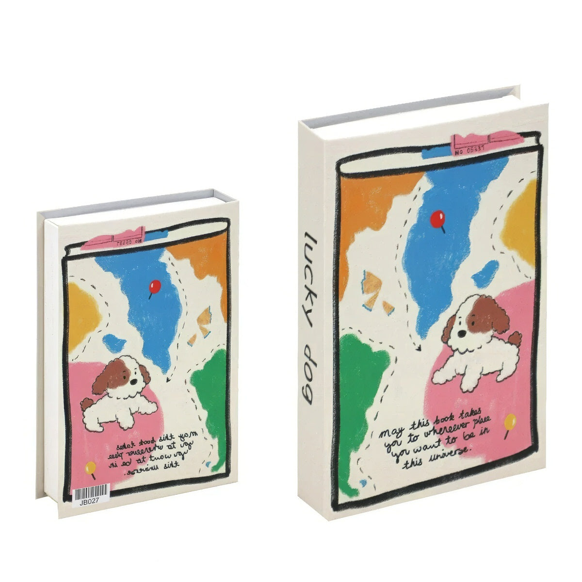 Estetyczna dekoracja do pokoju - Pudełko w kształcie książki