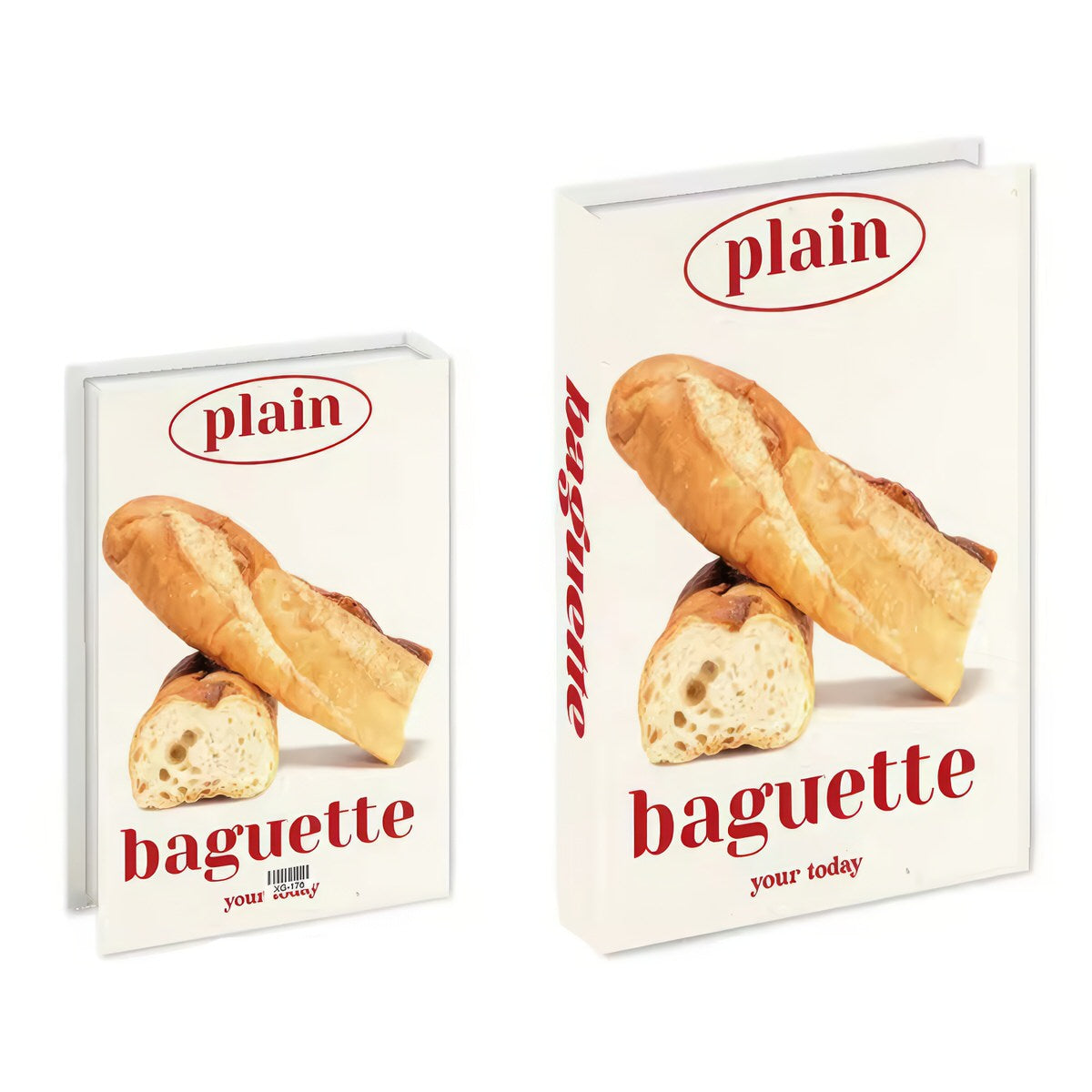 Pudełko na książki z ukrytą przestrzenią do przechowywania z serii Piekarnia