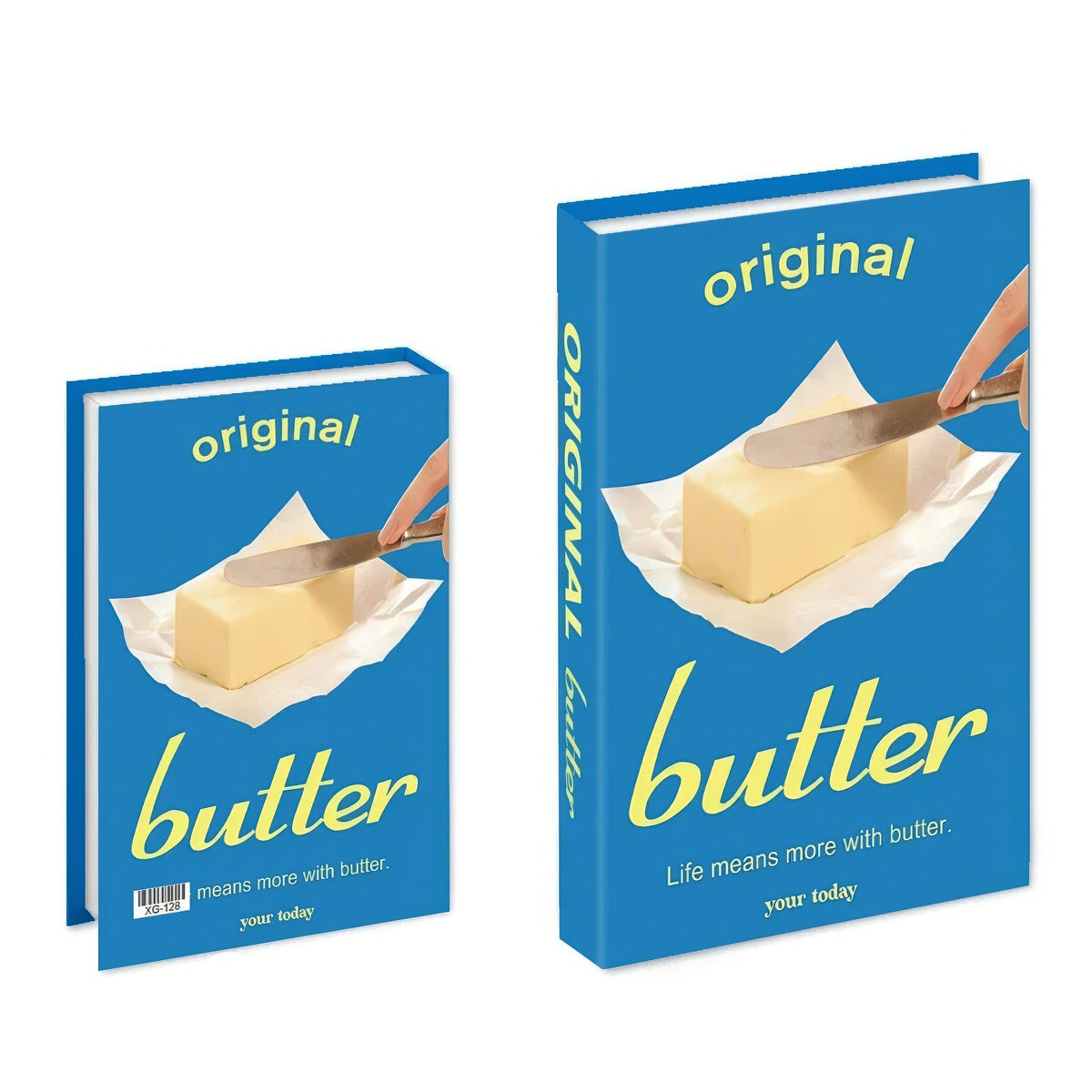 Pudełko na książki z ukrytą przestrzenią do przechowywania z serii Piekarnia