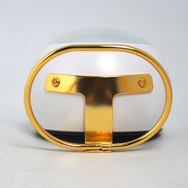 Minimalistyczny okrągły zegar stołowy