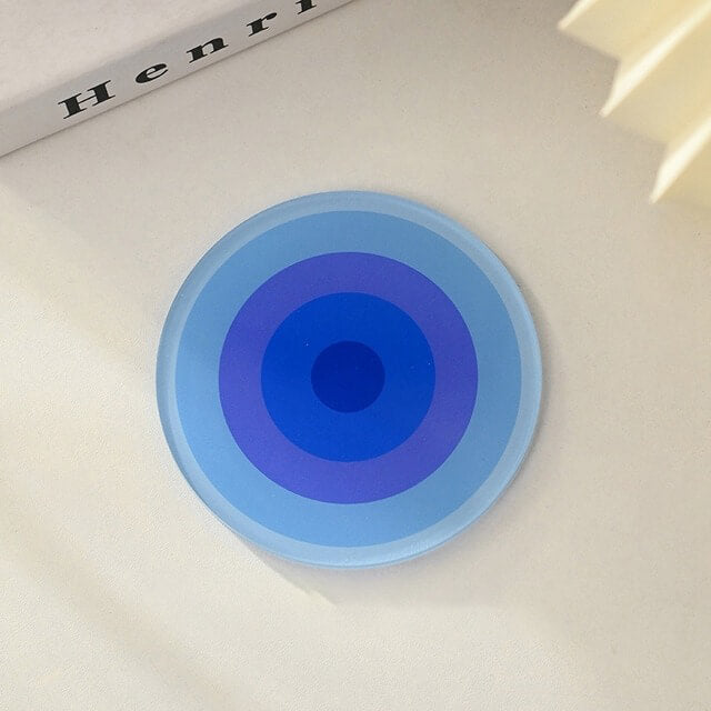 Okrągła akrylowa podkładka z gradientem