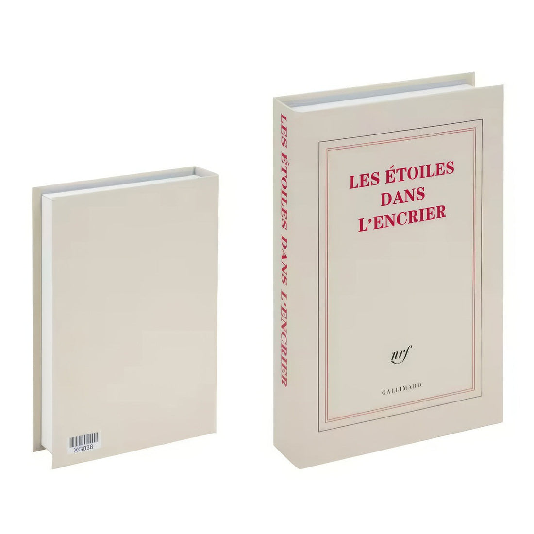 Francuskie stylowe pudełka w kształcie książek