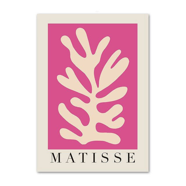 Plakaty na płótnie Matisse Purple Cut Outs