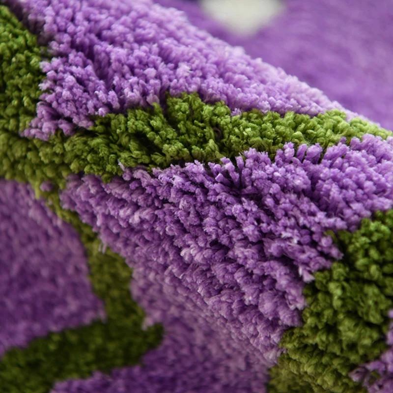 Dywaniki akcentowe z abstrakcyjnymi kształtami