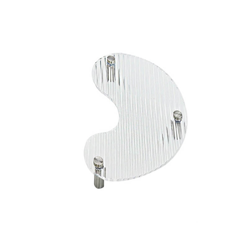 Salon dekoracyjny z rowkami z akrylu