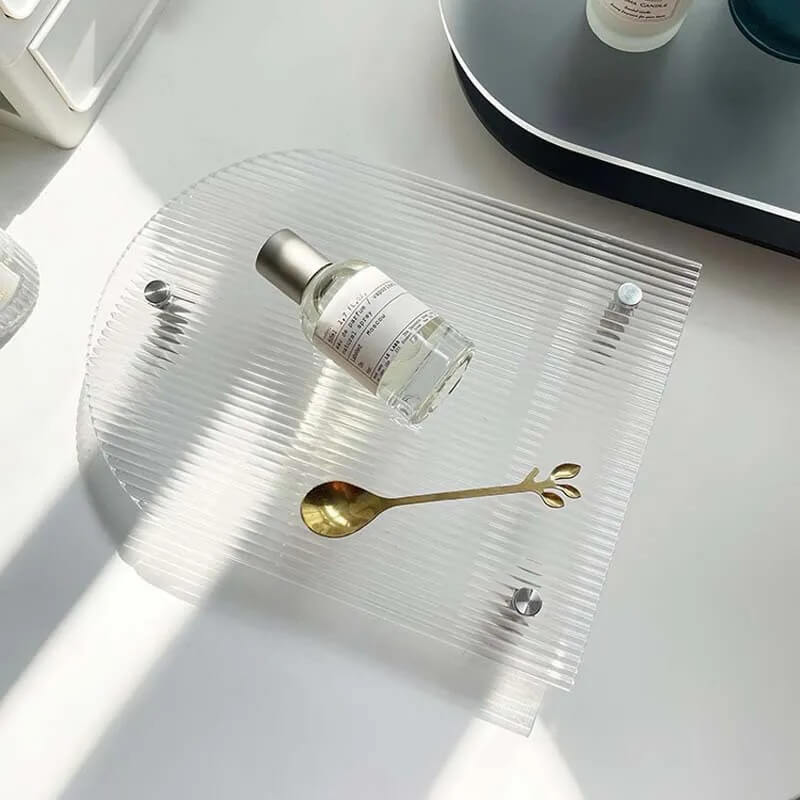 Salon dekoracyjny z rowkami z akrylu