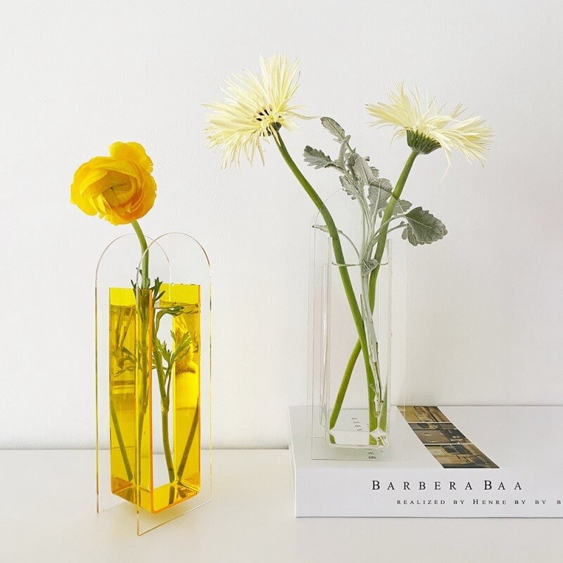 Mała akrylowa waza Arc