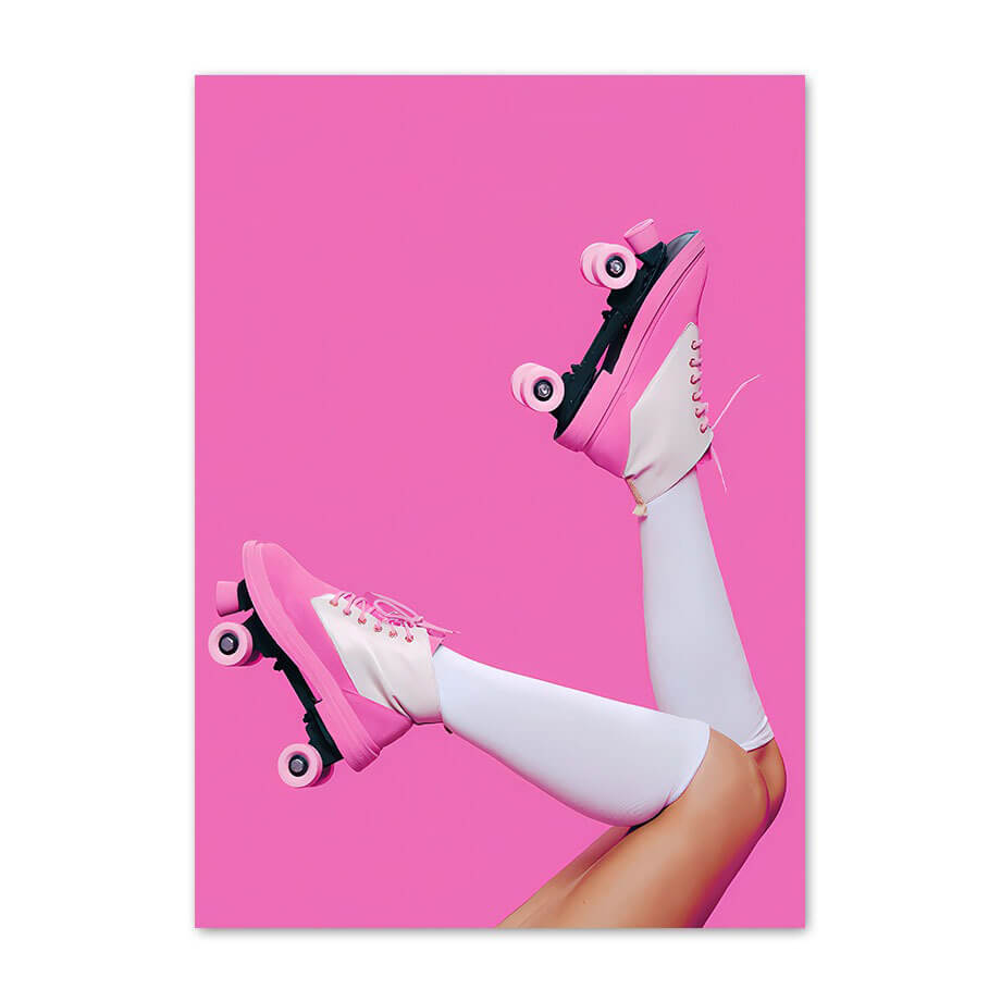 Plakaty Canvas z Kolekcją Barbiecore na Ścianę