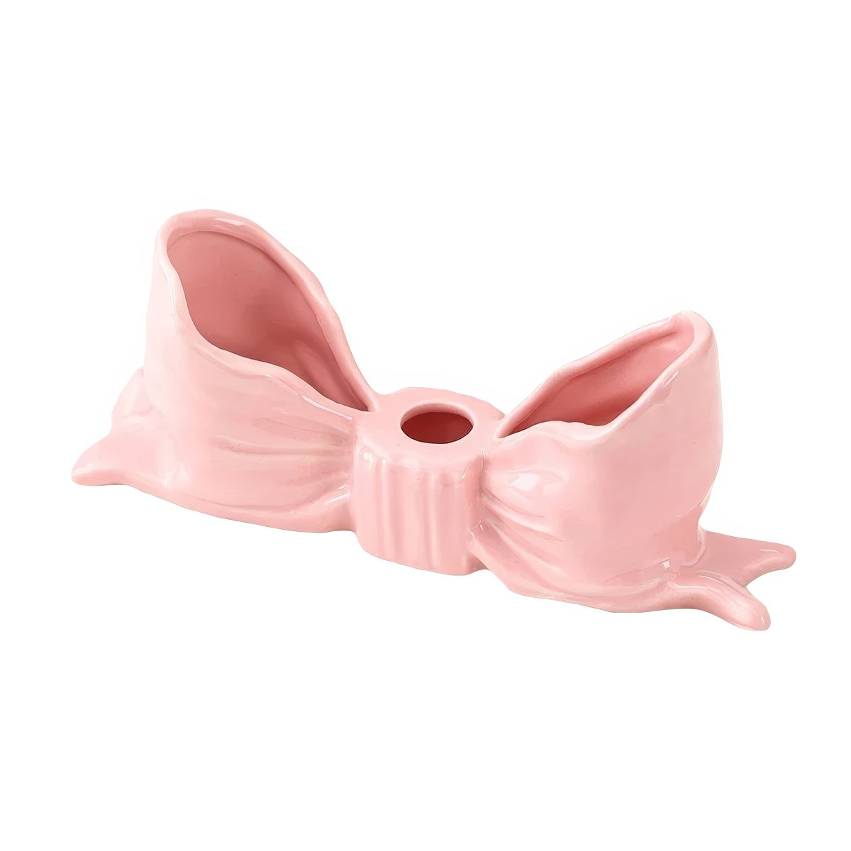 Ceramiczna dekoracja na świecznik w kształcie łuku