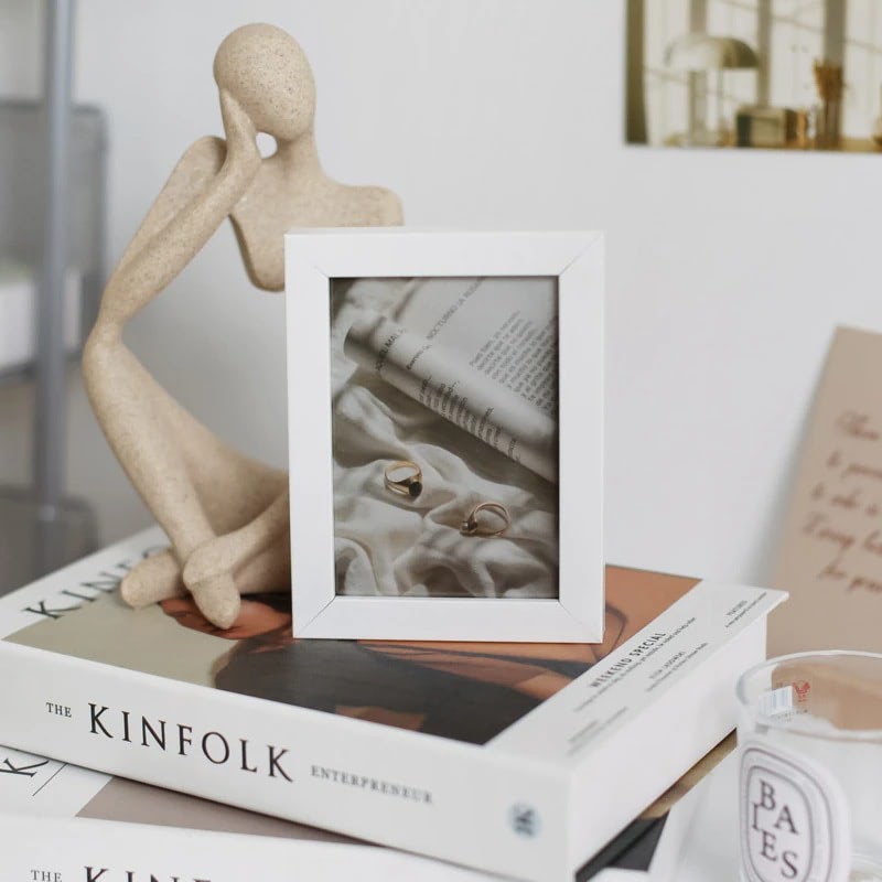 Kolorowe odcienie i cytaty na karty do kolażu ściennego