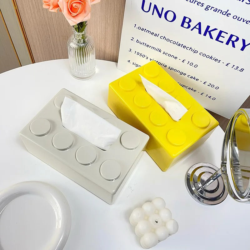 Uchwyt na chusteczki z cegły budowlanej