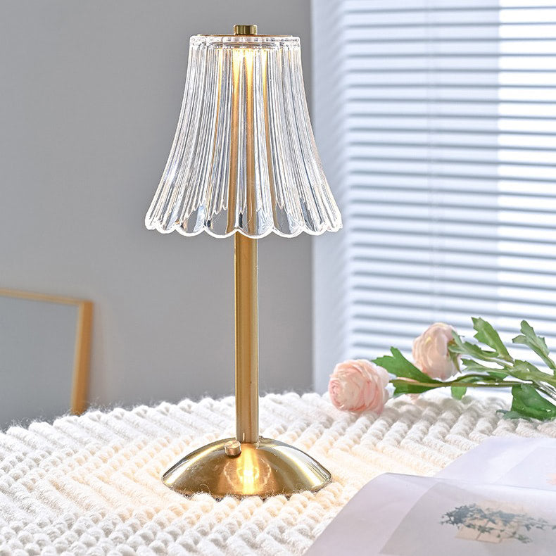 Mini Lampa Stołowa Coquette Brass