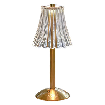 Mini Lampa Stołowa Coquette Brass