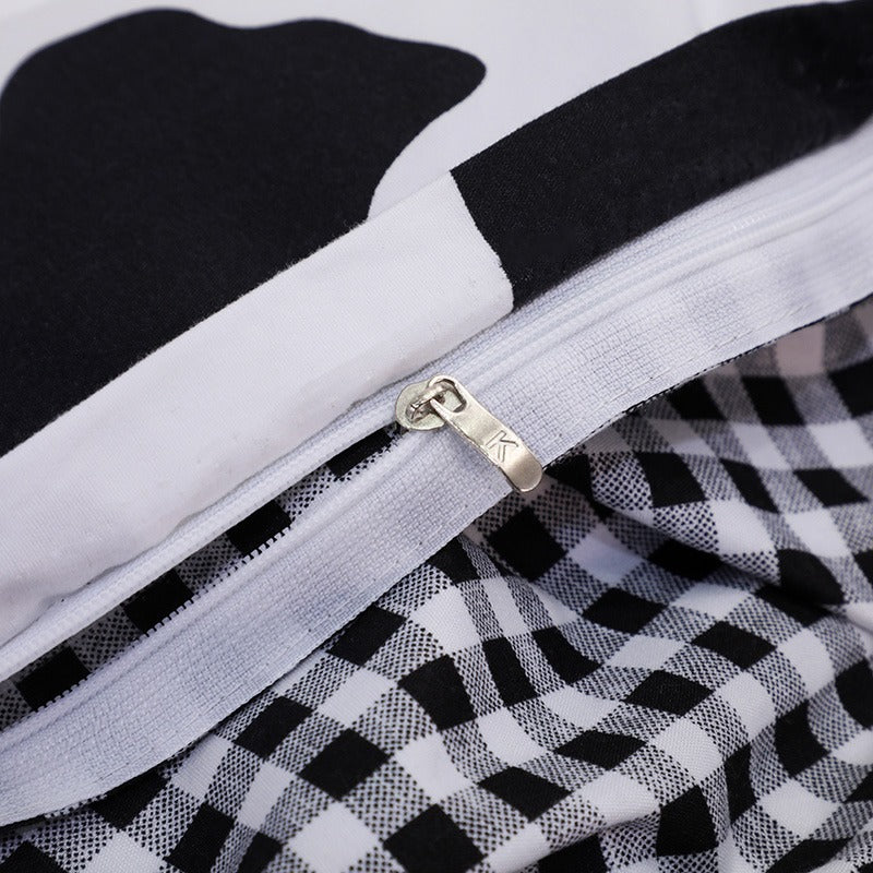 pościel z nadrukiem krów