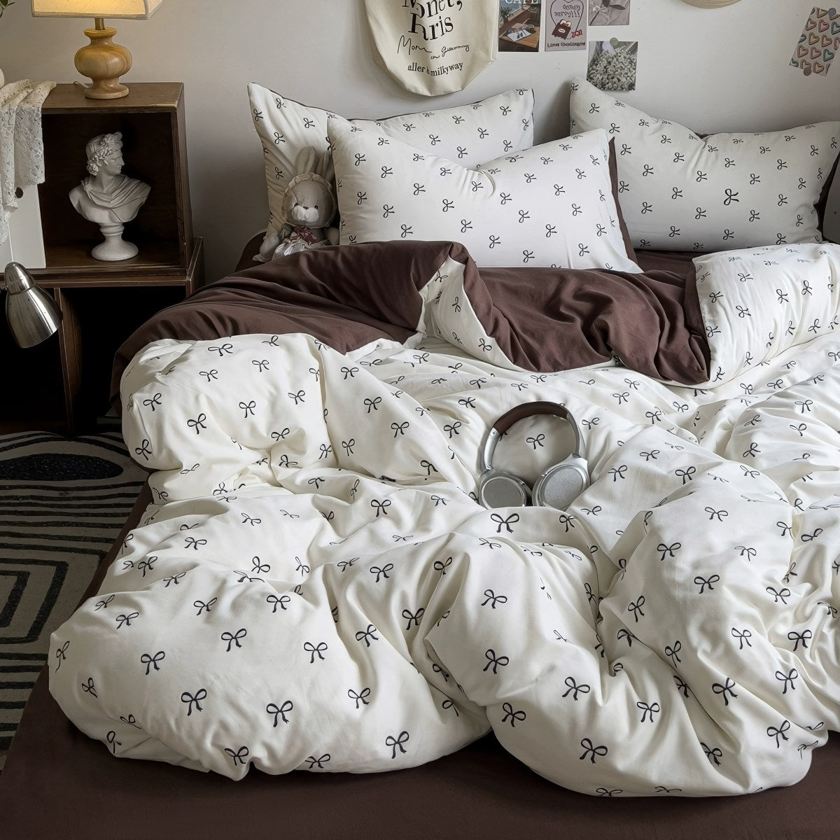 Zestaw pościeli z kokardkami Little Coquette