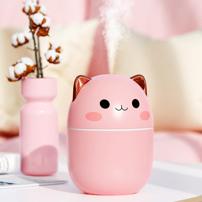 Kawaii Cat Mini nawilżacz powietrza na biurko