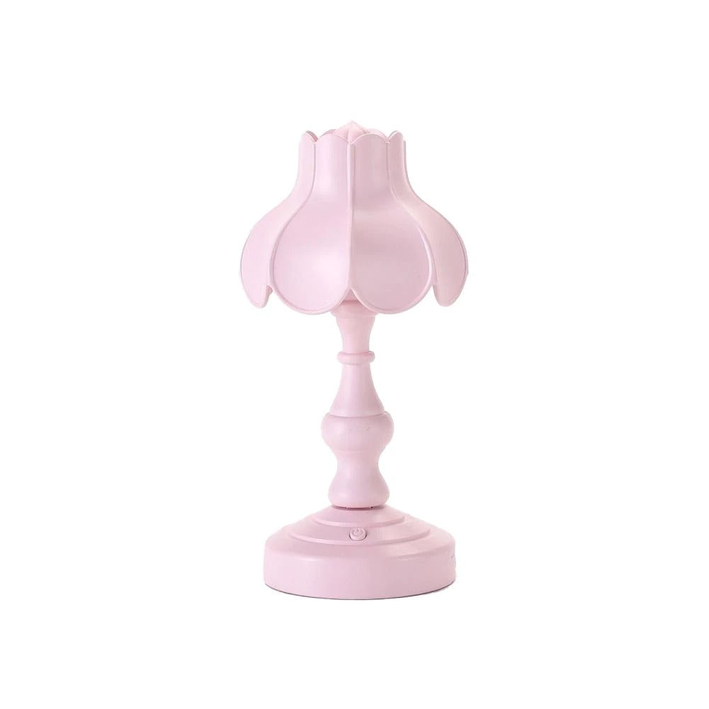 Pastelowa lampa stołowa Lotus