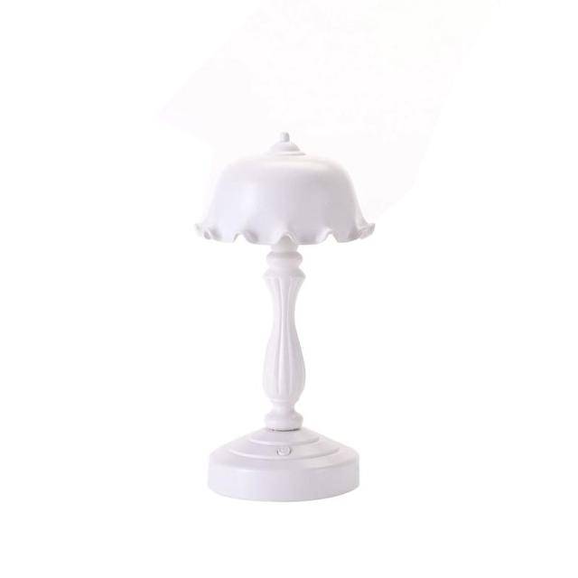 Duńska pastelowa lampa stołowa