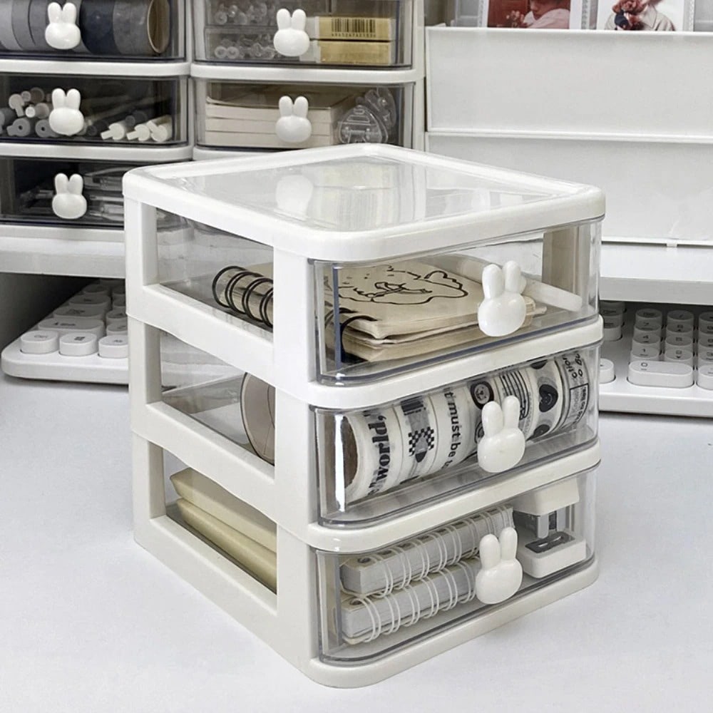 Kawaii Mini Organizator Szuflady Biurka