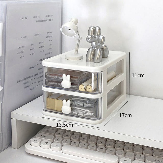 Kawaii Mini Organizator Szuflady Biurka