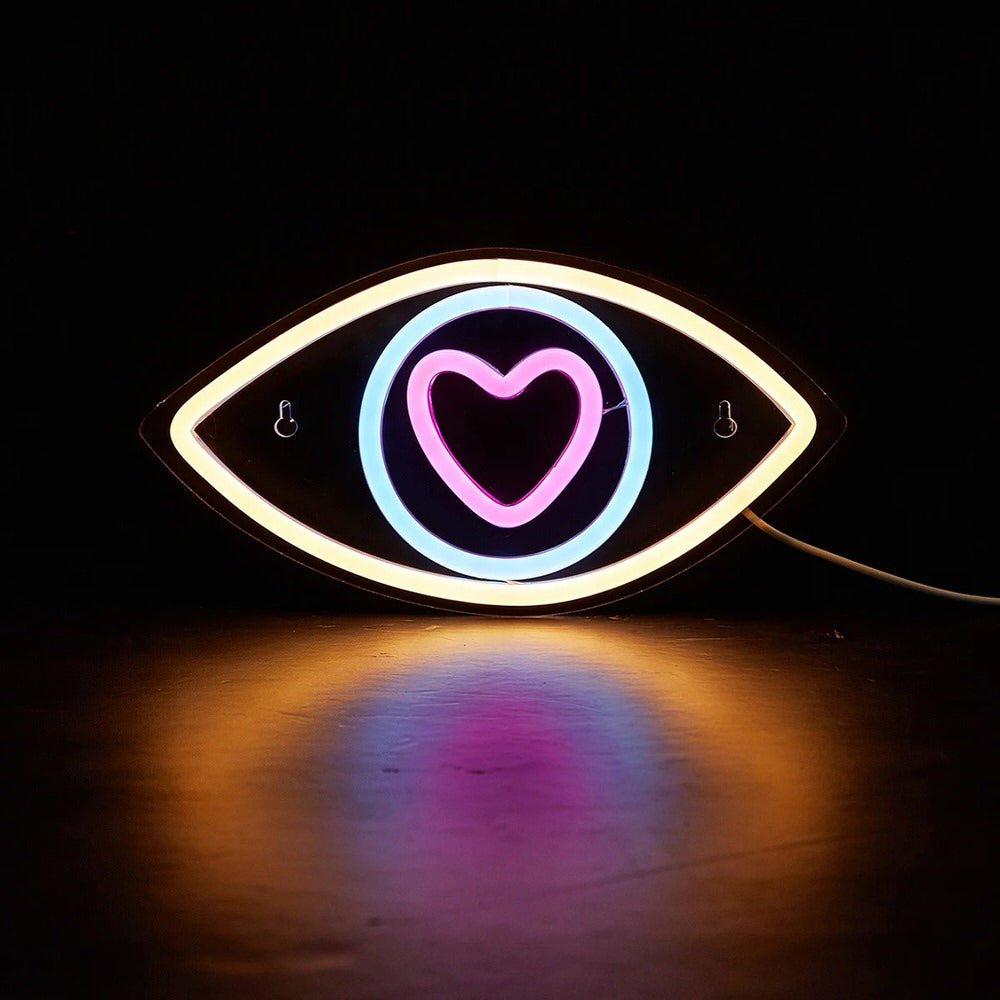 Neonowy napis LED Eye in Love