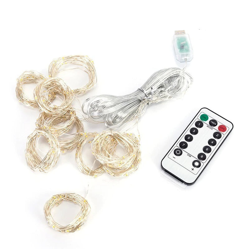 Światełka na Firankę Syrenki