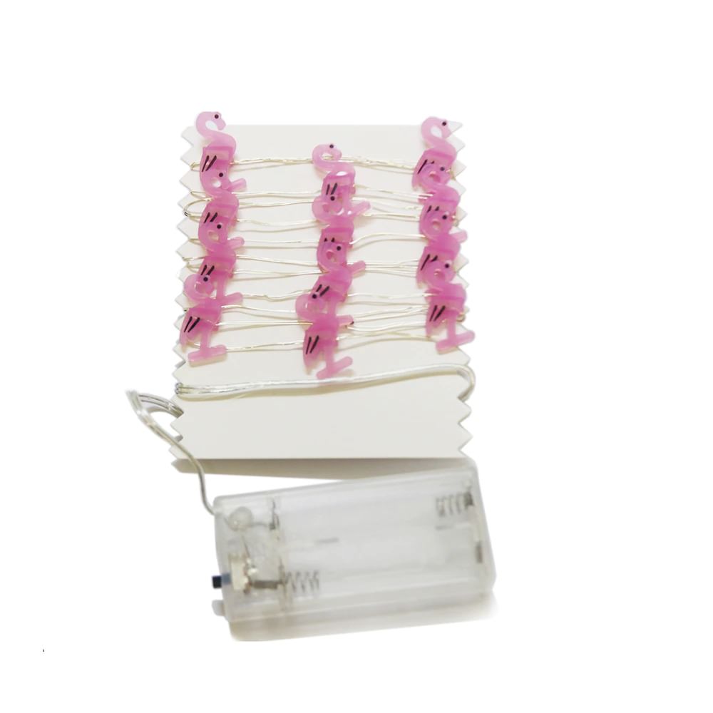 Świecące lampki na sznurze Flamingo Czarodziejka