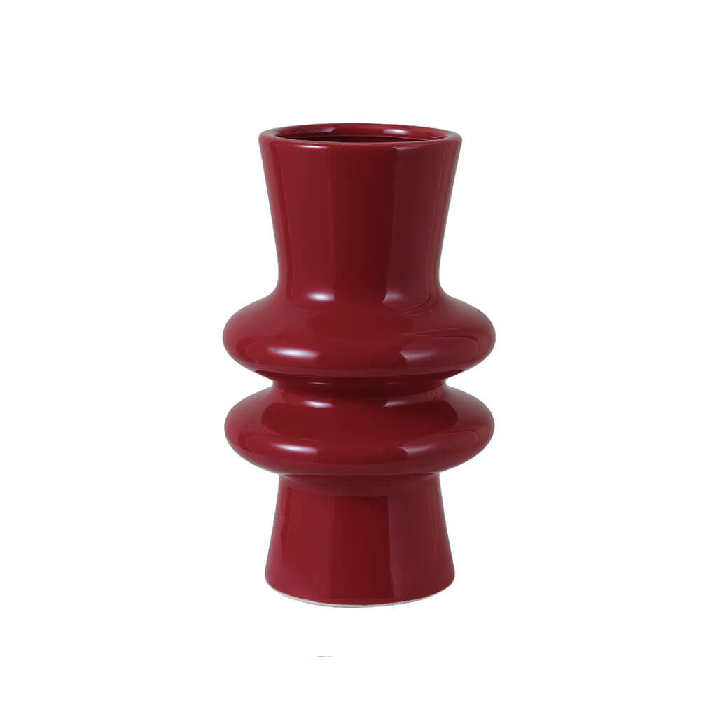 Francuski nowoczesny rzeźbiony ceramiczny wazon