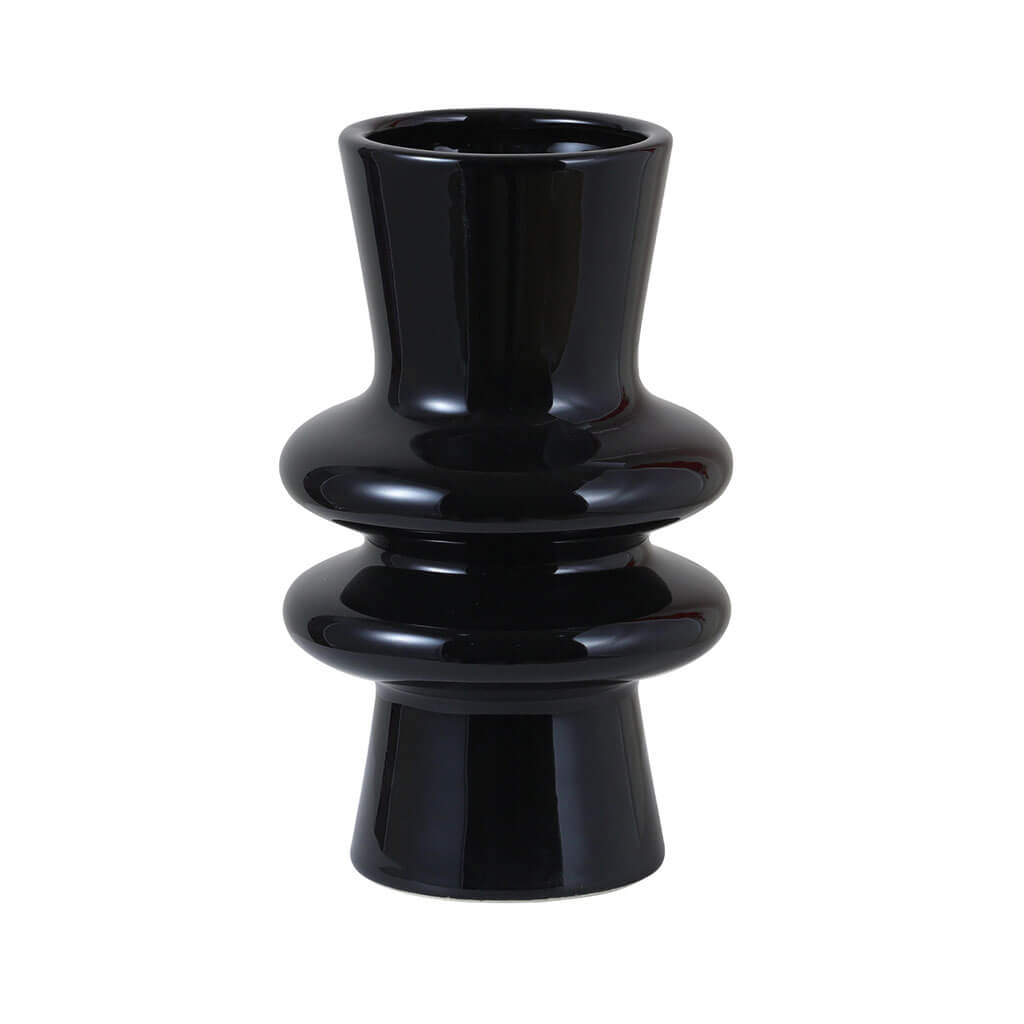 Francuski nowoczesny rzeźbiony ceramiczny wazon