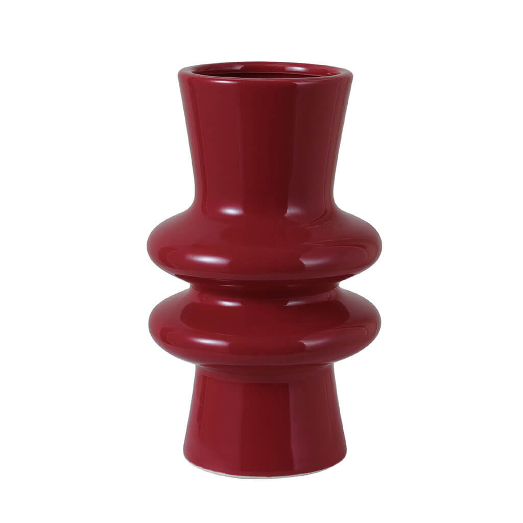 Francuski nowoczesny rzeźbiony ceramiczny wazon