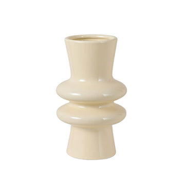 Francuski nowoczesny rzeźbiony ceramiczny wazon