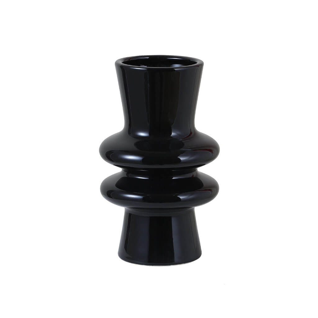 Francuski nowoczesny rzeźbiony ceramiczny wazon