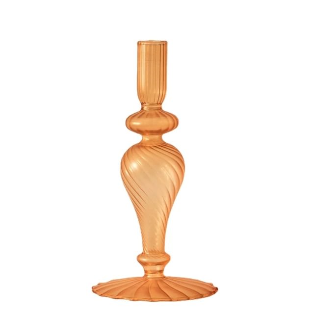 Wenecjański francuski vintage szklany karnisz na świece