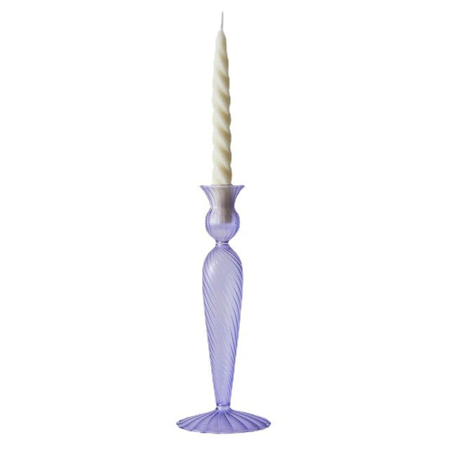 Wenecjański francuski vintage szklany karnisz na świece