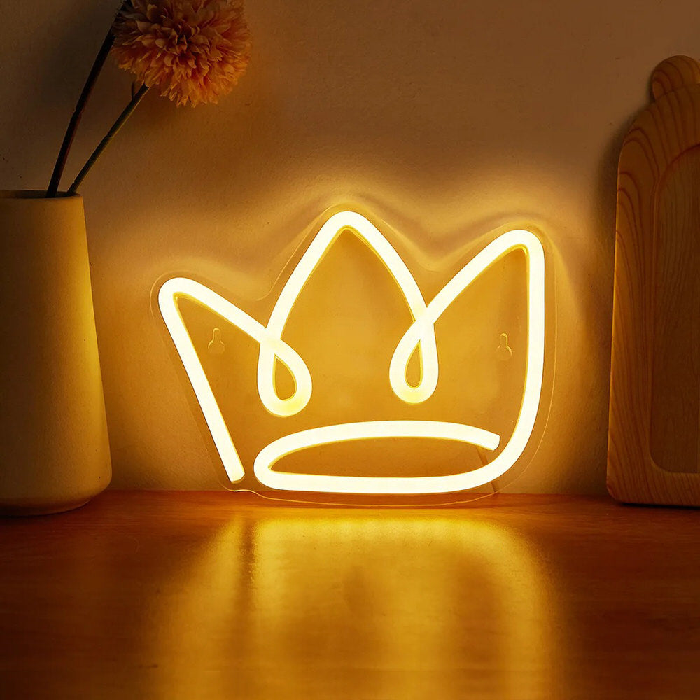 Neonowy napis Princess Crown LED