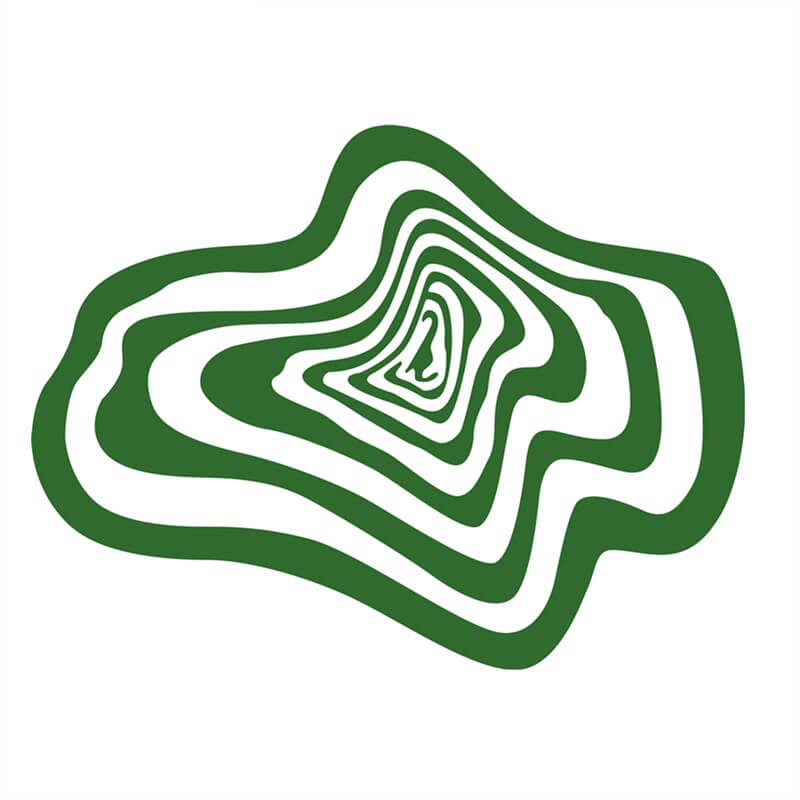 Dywanik z wzorem Hypno Blob