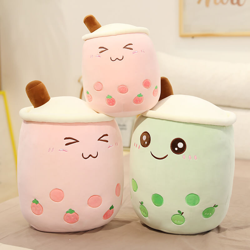 Słodka Maskotka pluszowa Kawaii Matcha Bubble Tea