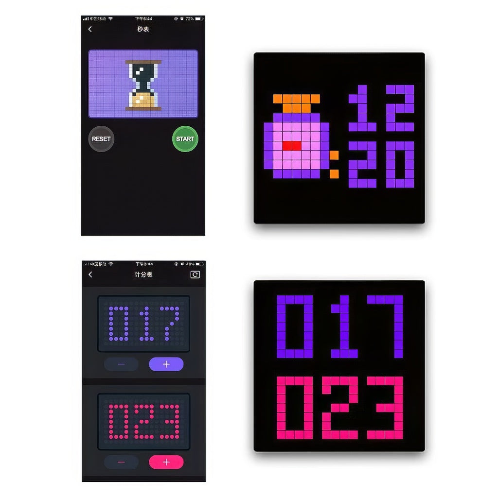 Inteligentny wyświetlacz LED Pixel