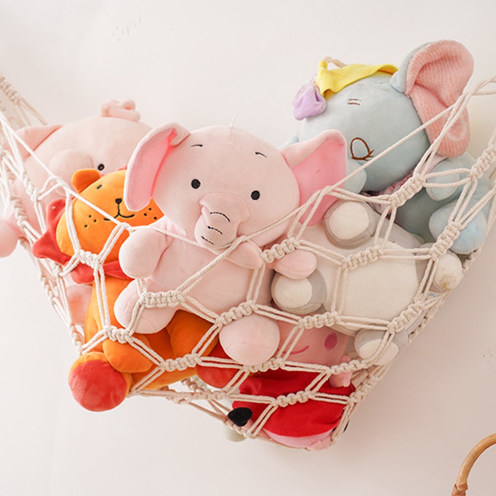 Hamaki na zabawki z makramy