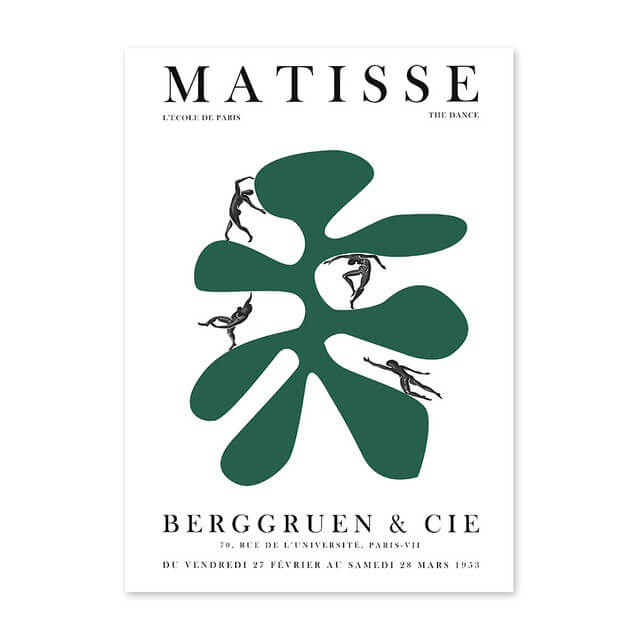 Zielony Art Mix - Plakaty na płótnie