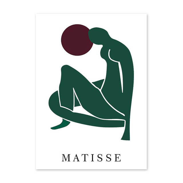 Zielony Art Mix - Plakaty na płótnie