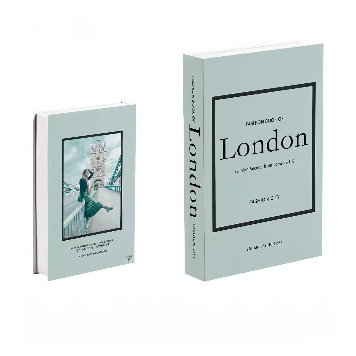 Miasto Mody Minimalistyczne Pusta Książka do Przechowywania Box