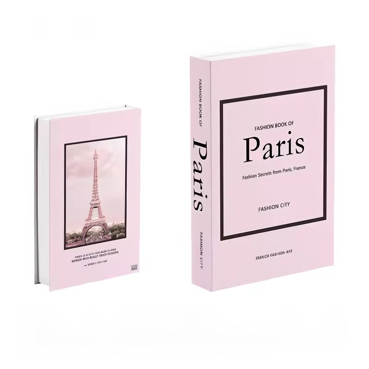 Miasto Mody Minimalistyczne Pusta Książka do Przechowywania Box