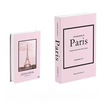 Miasto Mody Minimalistyczne Pusta Książka do Przechowywania Box