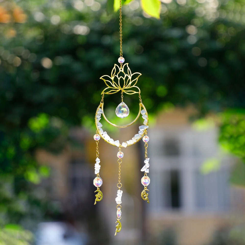 Suncatcher Księżyc z Lotosu