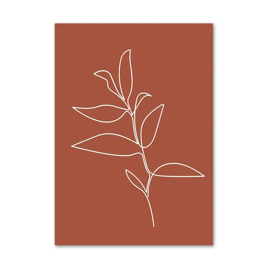 Plakaty na płótnie w stylu boho Moongirl