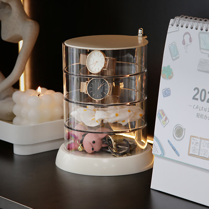 Wielopoziomowy organizer na biżuterię na wieżę