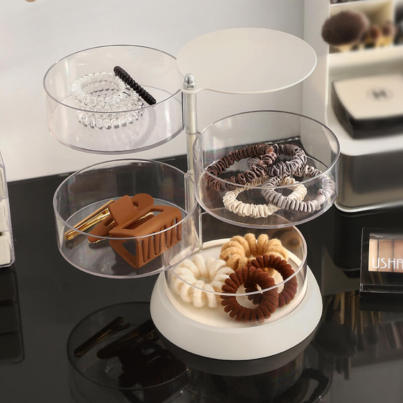 Wielopoziomowy organizer na biżuterię na wieżę